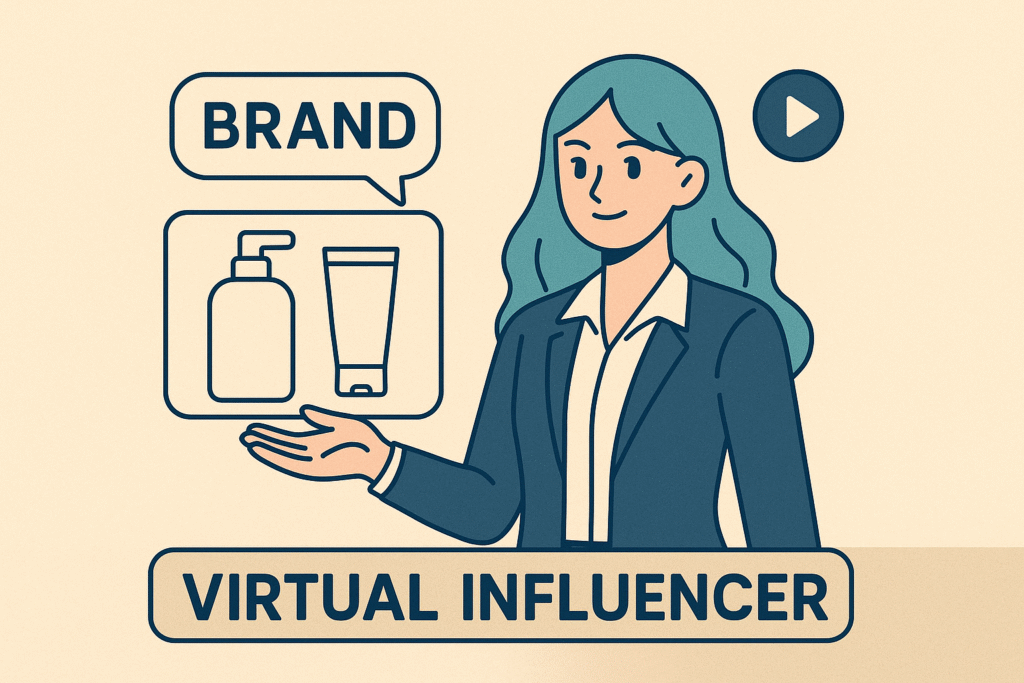 버추얼 아티스트 광고 <img loading=